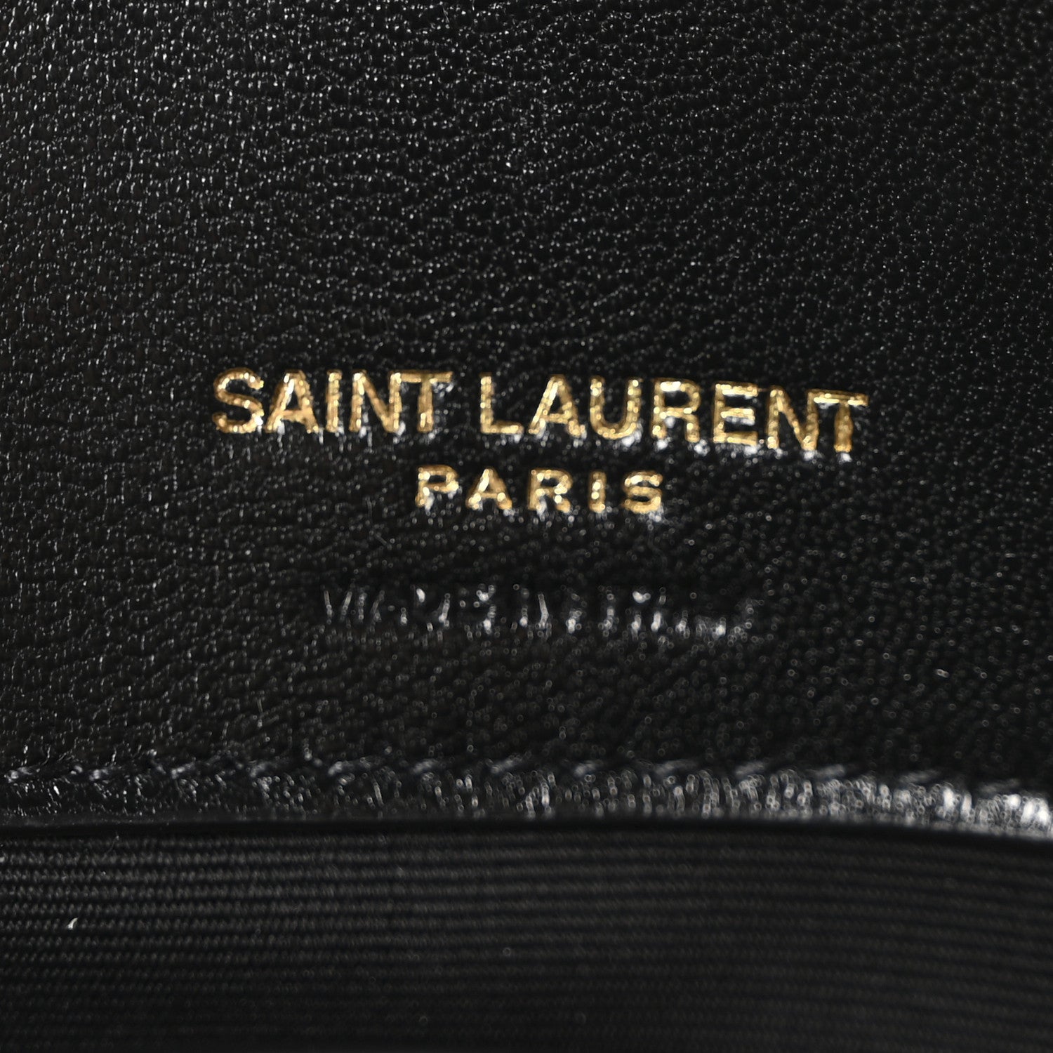 Saint Laurent Lambskin Chevron Quilted Medium Loulou Black 7 of 10