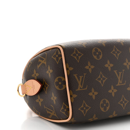 Louis Vuitton Monogram Speedy Bandouliere 20 Black 8 of 9