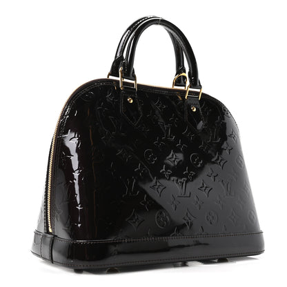 Louis Vuitton Vernis Alma PM Amarante 3 of 10