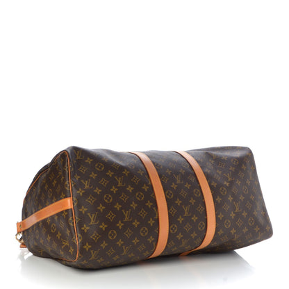 Louis Vuitton Monogram Keepall Bandouliere 55 4 of 11