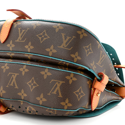 Louis Vuitton Monogram SC Flore Saumur Teal 9 of 9