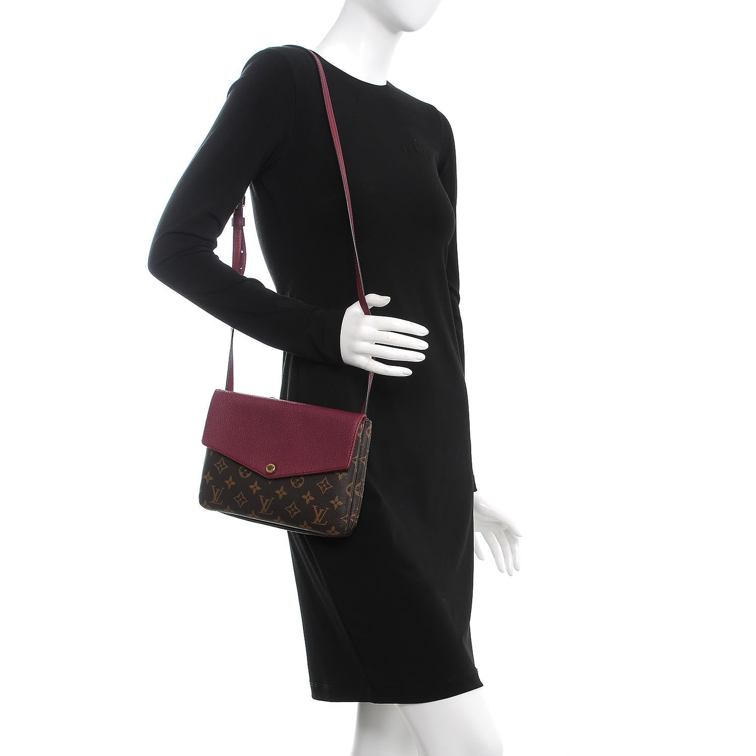 Louis Vuitton Monogram Twice Pochette Aurore 2 of 8