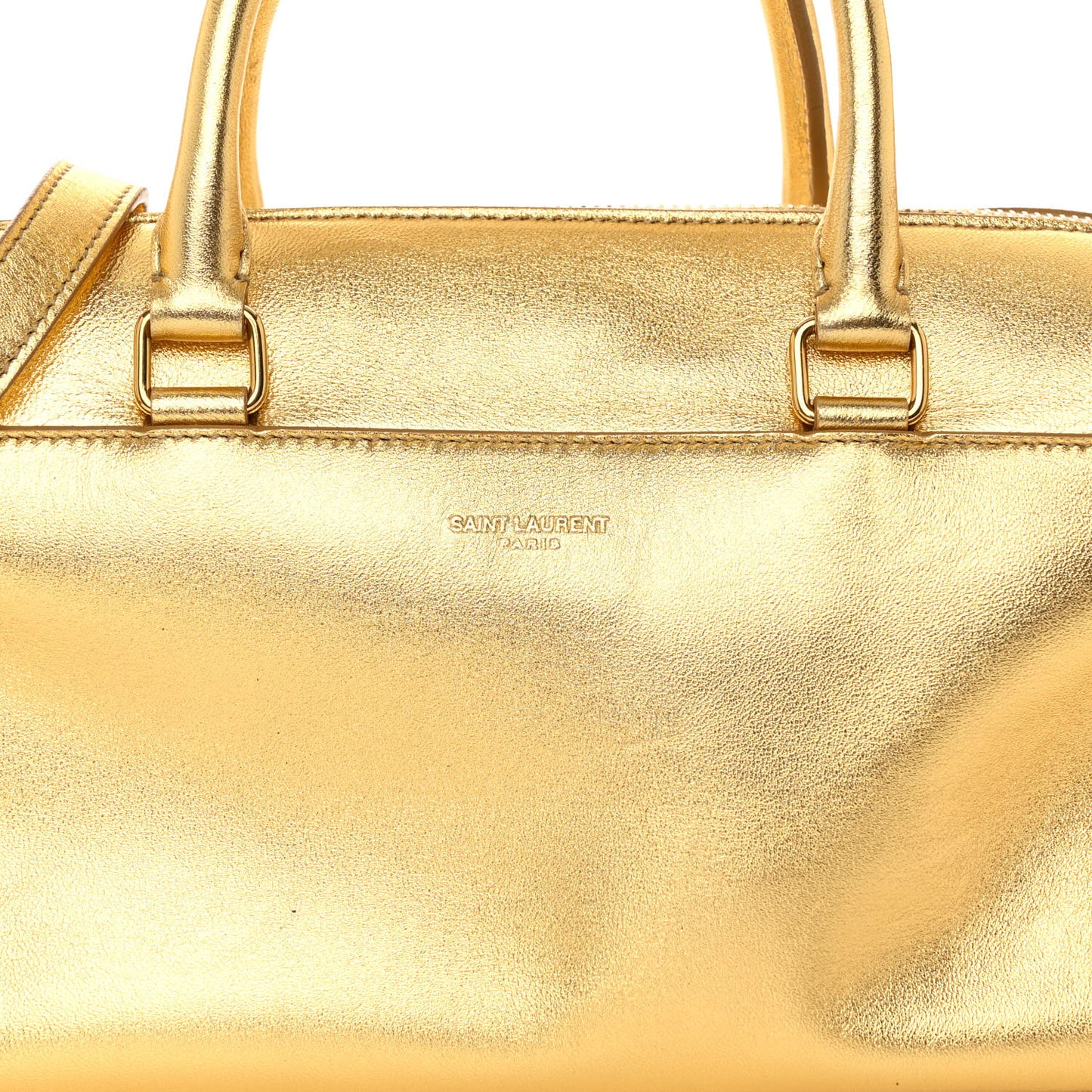 Calfskin Classic Baby Duffle Gold