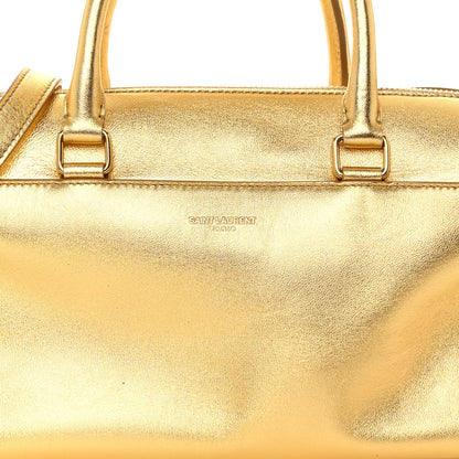 Saint Laurent Calfskin Classic Baby Duffle Gold 7 of 9