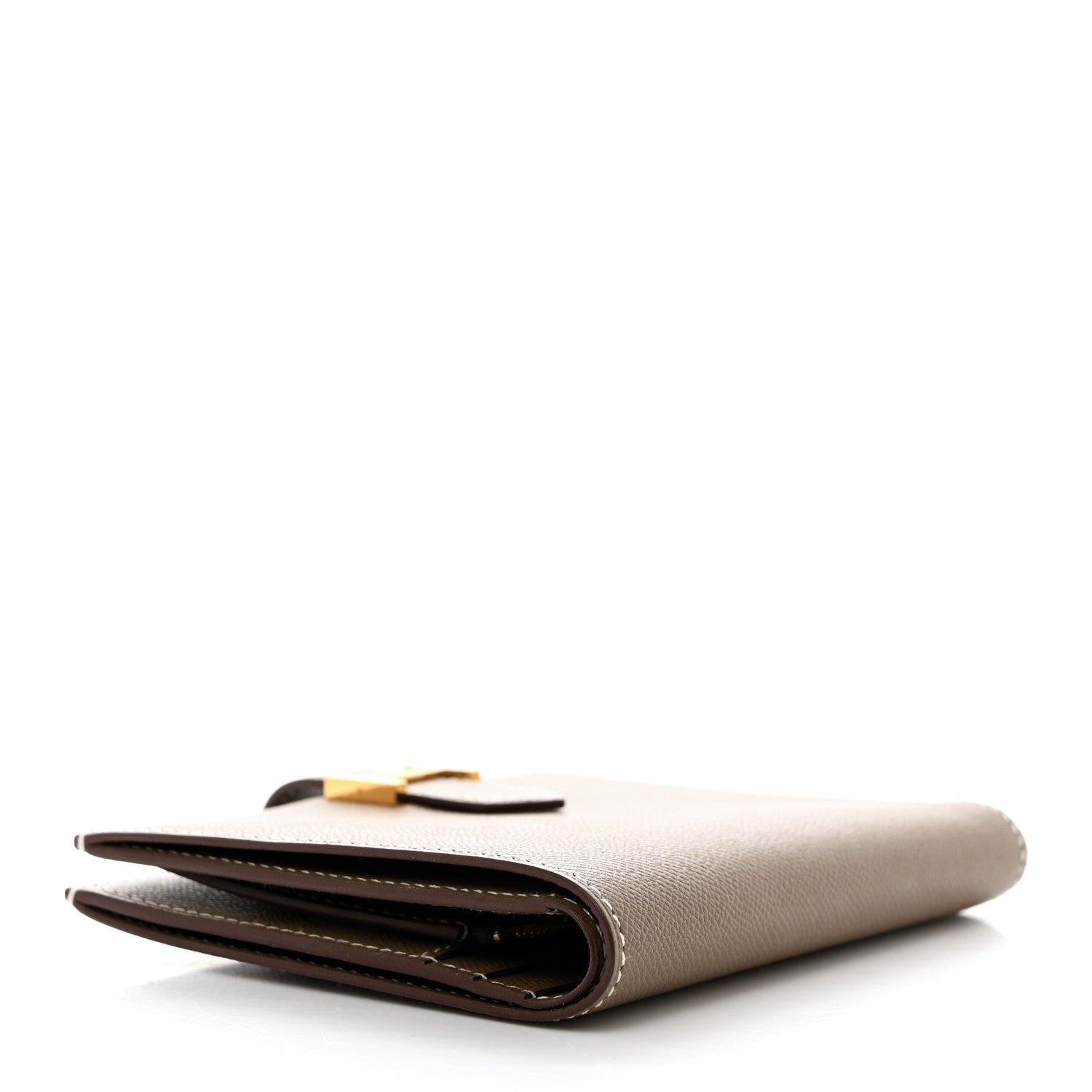 Hermes Epsom Bearn Compact Wallet Etoupe 4 of 6