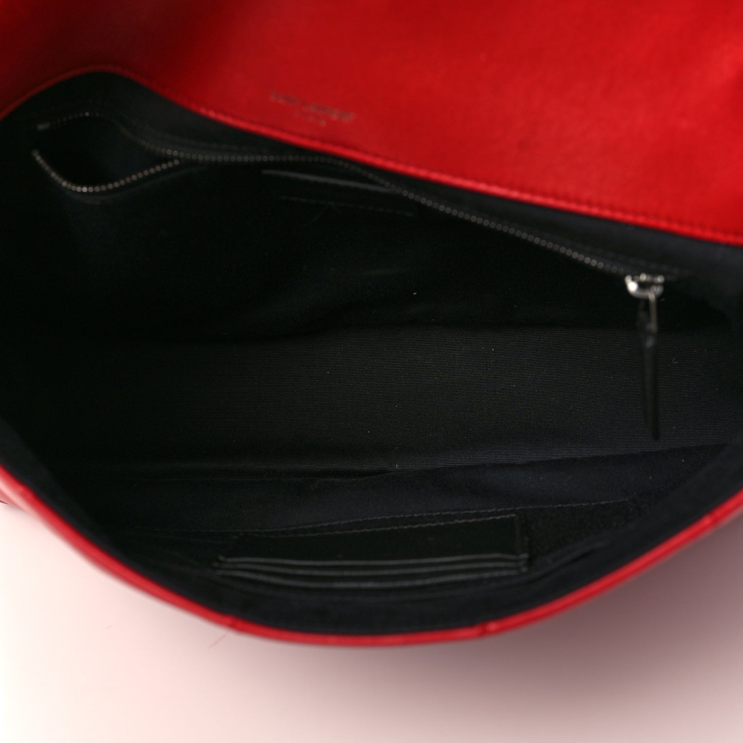 Lambskin Patchwork Monogram Large Jamie Red