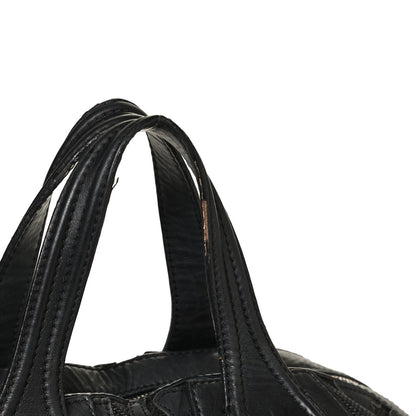 Givenchy Raffia Lambskin Patchwork Nightingale Black 11 of 12