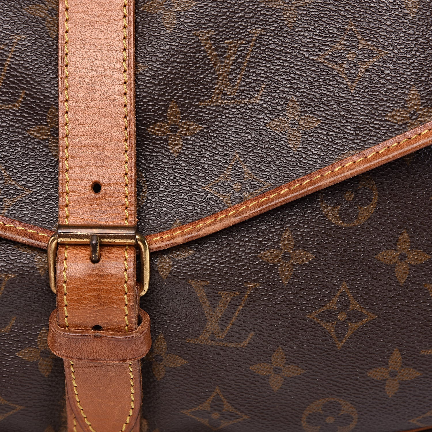 Louis Vuitton Monogram Saumur 35 14 of 19