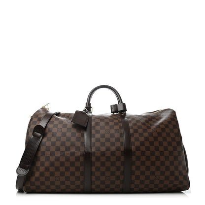 Louis Vuitton Damier Ebene Keepall Bandouliere 55 1 of 4