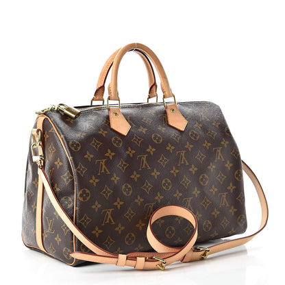 Louis Vuitton Monogram Speedy Bandouliere 35 3 of 15