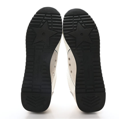 Christian Dior Calfskin Nylon Womens D-Sketch Sneakers 41 White 6 of 8