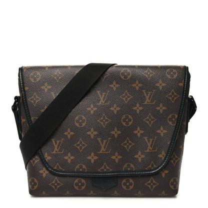 Louis Vuitton Monogram Macassar Magnetic Messenger 1 of 12