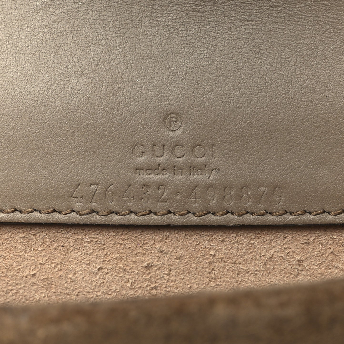 GG Supreme Monogram Super Mini Dionysus Shoulder Bag Taupe