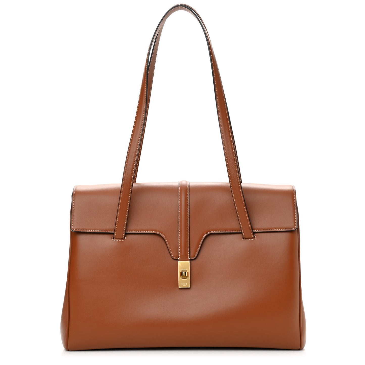 Calfskin Large Soft 16 Bag Tan
