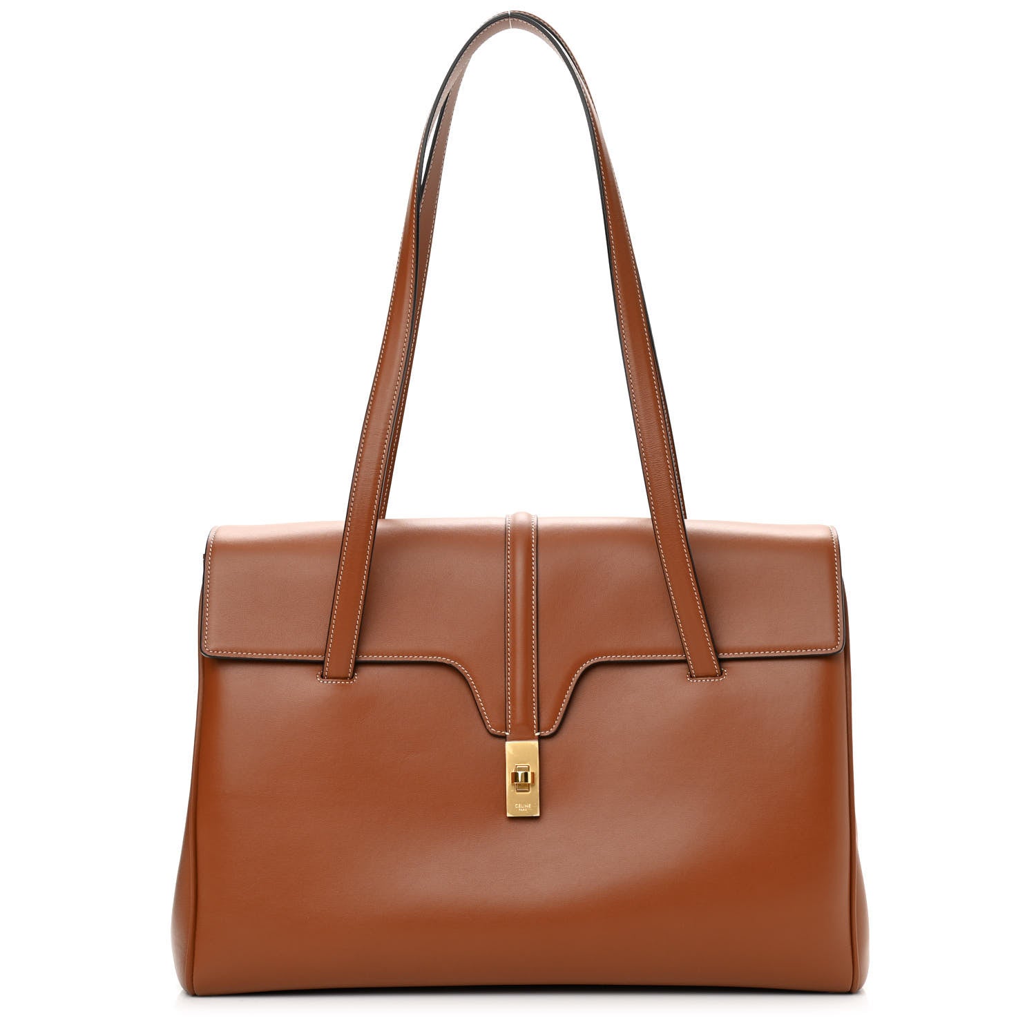 Celine Calfskin Large Soft 16 Bag Tan 1 of 9