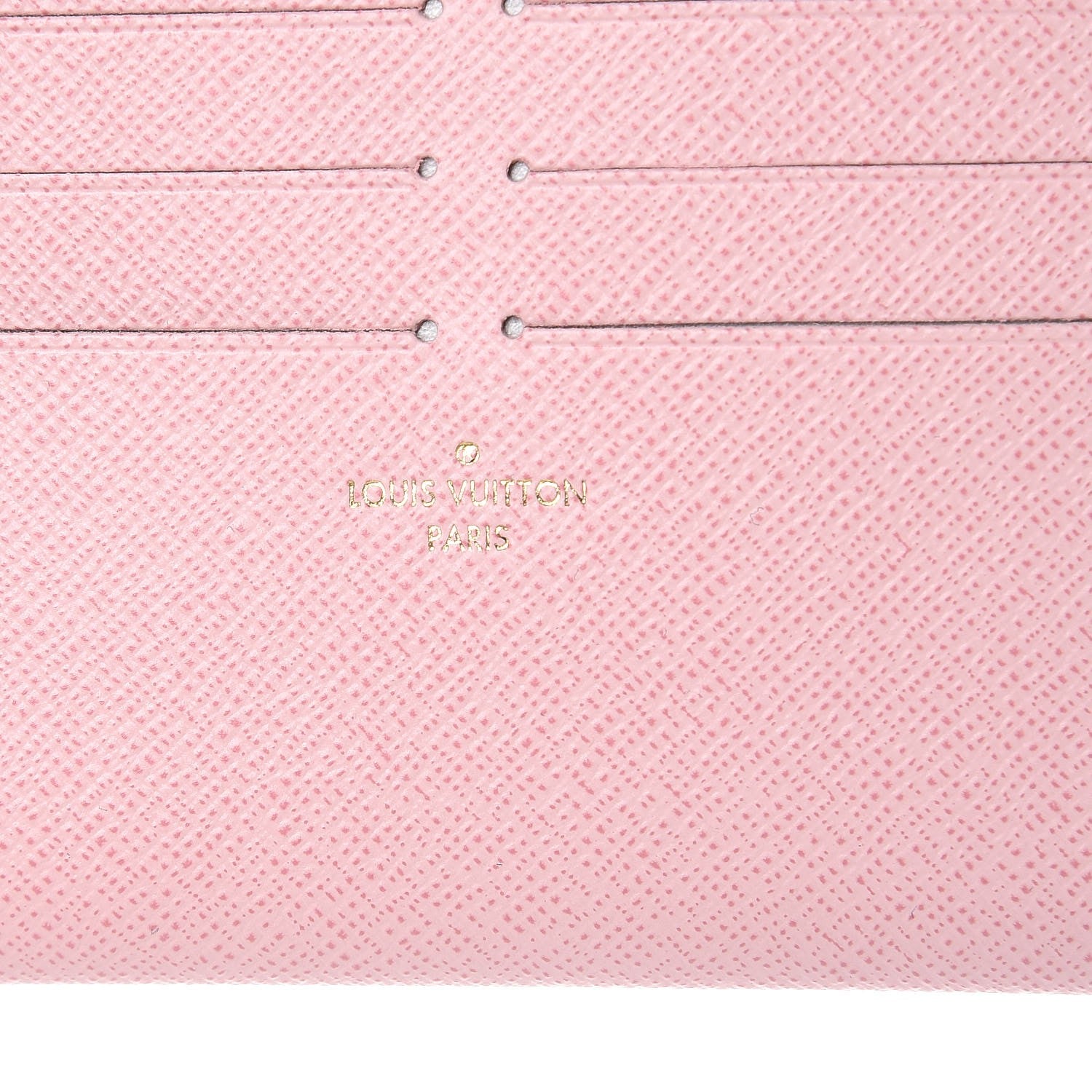 Louis Vuitton Calfskin Felicie Card Holder Insert Rose Ballerine 6 of 6
