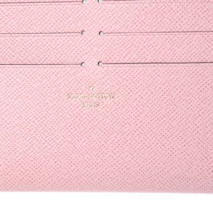 Louis Vuitton Calfskin Felicie Card Holder Insert Rose Ballerine 6 of 6