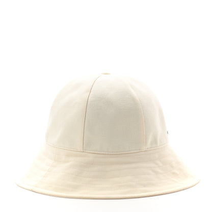 Hermes Cotton Bucket Hat 57 White 5 of 9