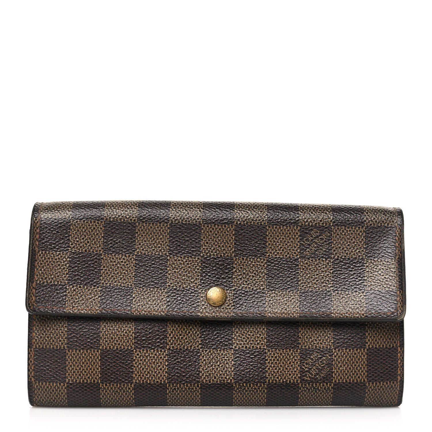 Louis Vuitton Damier Ebene Sarah Wallet 1 of 11
