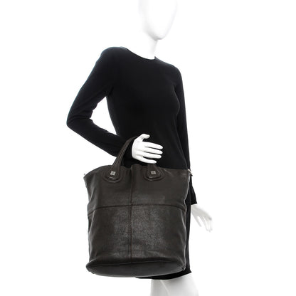 Givenchy Lambskin North South Nightingale Dark Brown 2 of 8