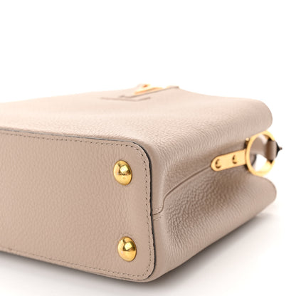 Louis Vuitton Taurillon Capucines BB Galet 9 of 9