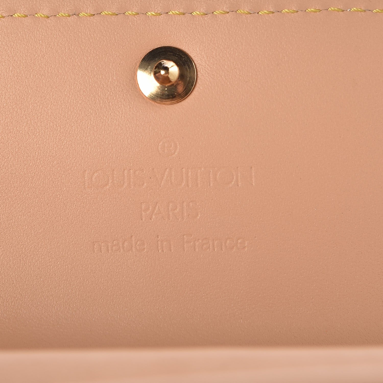 Louis Vuitton Monogram Multicolor Porte-Monnaie Plat Coin Purse White 6 of 6