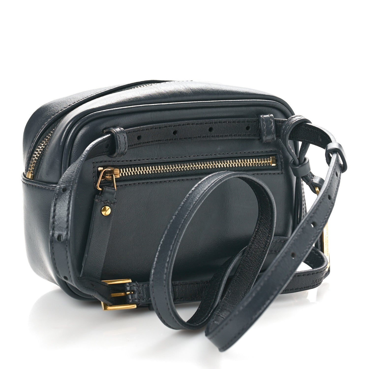 Saint Laurent SAINT LAURENT Calfskin Matelasse Monogram Lou Belt Bag Dark Smog 3 of 10