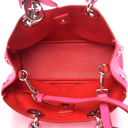 Christian Dior Bullcalf Small Diorissimo Tote Coquelicot 5 of 15