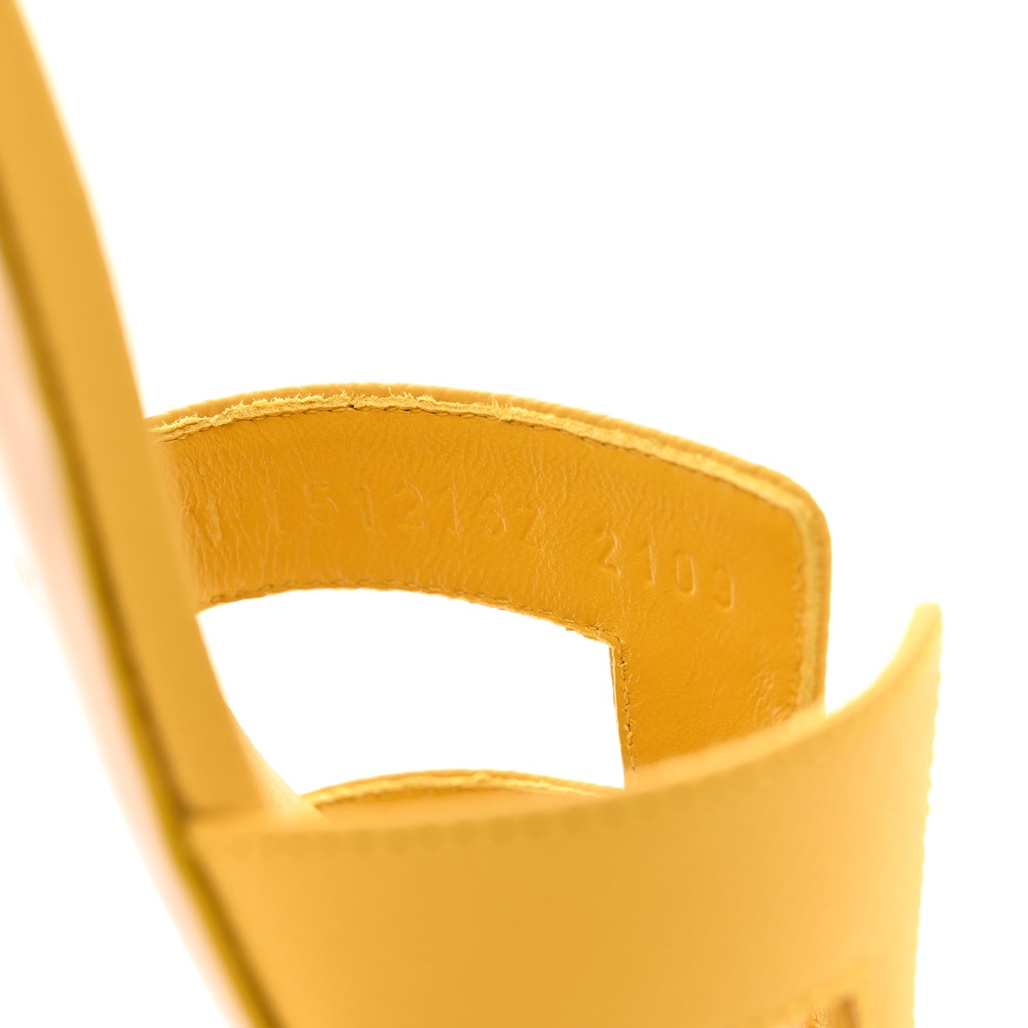 Epsom Oasis Sandals 35.5 Jaune Sable