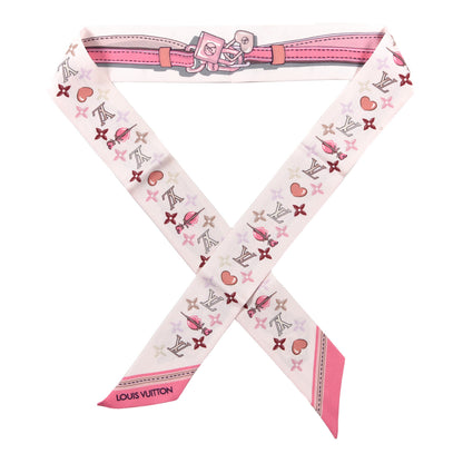 Louis Vuitton Silk Monogram A la Folie BB Bandeau Light Pink 1 of 3