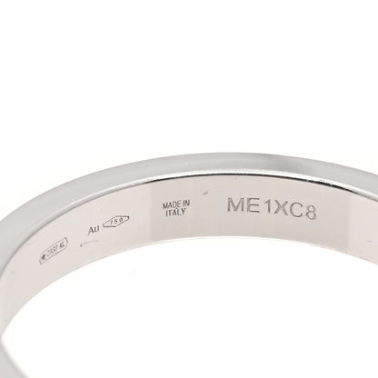 Bulgari 18K White Gold Diamond B.Zero1 Essential Band Ring 72 13.75 71/13.25 3 of 3