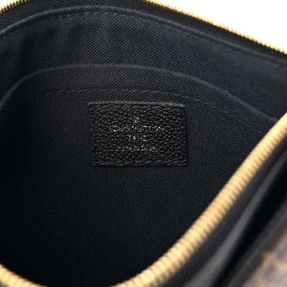 Louis Vuitton Monogram Pallas Clutch Black 6 of 9