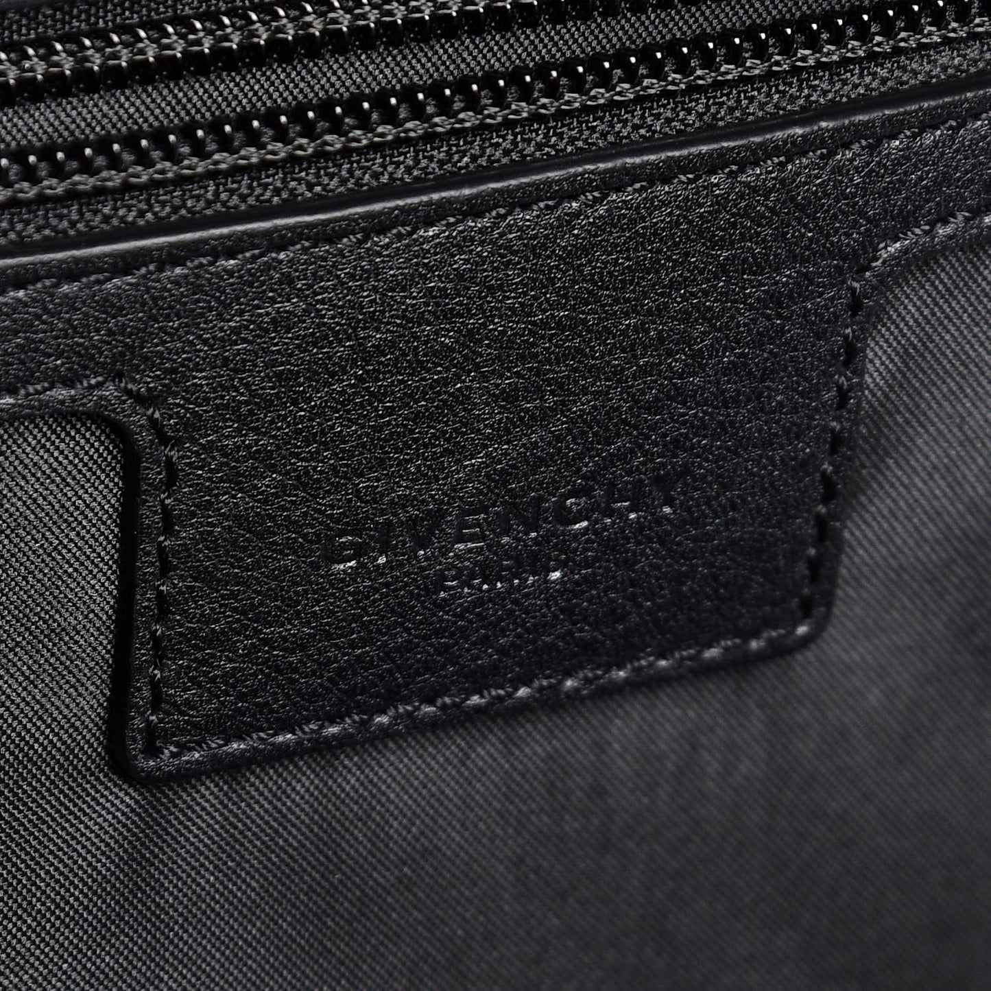 Nylon Logo Urban Backpack Black White