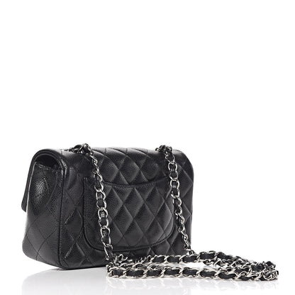 Chanel Caviar Quilted Mini Rectangular Flap Black 3 of 10
