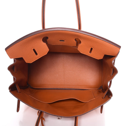 Hermes Togo Birkin 35 Orange 7 of 31