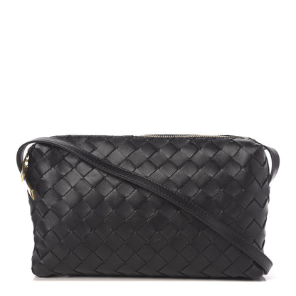 Bottega Veneta Nappa Intrecciato Crossbody Black 1 of 9