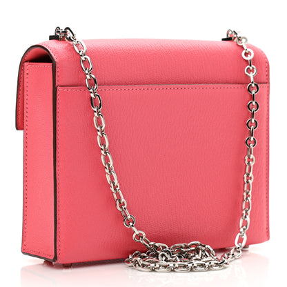 Hermes Chevre Chamkila Mini Verrou Chaine Bag Rose Lipstick 3 of 12