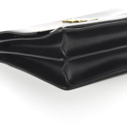 Saint Laurent Calfskin Large Monogram Sunset Black 6 of 9