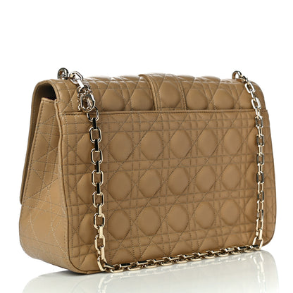 Christian Dior Lambskin Cannage Large Miss Dior Flap Beige 3 of 10