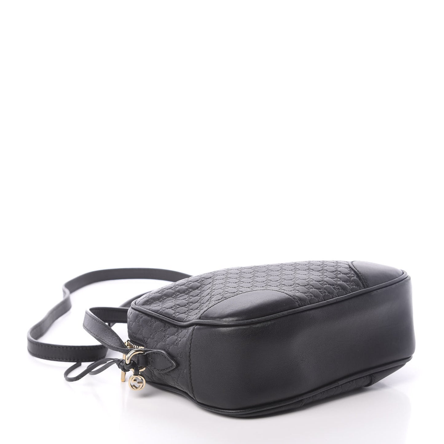Microguccissima Mini Bree Messenger Bag Black