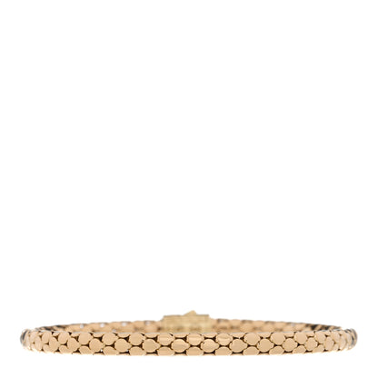 John Hardy 18K Yellow Gold Diamond 4.5mm Dot Pave Bracelet 2 of 3