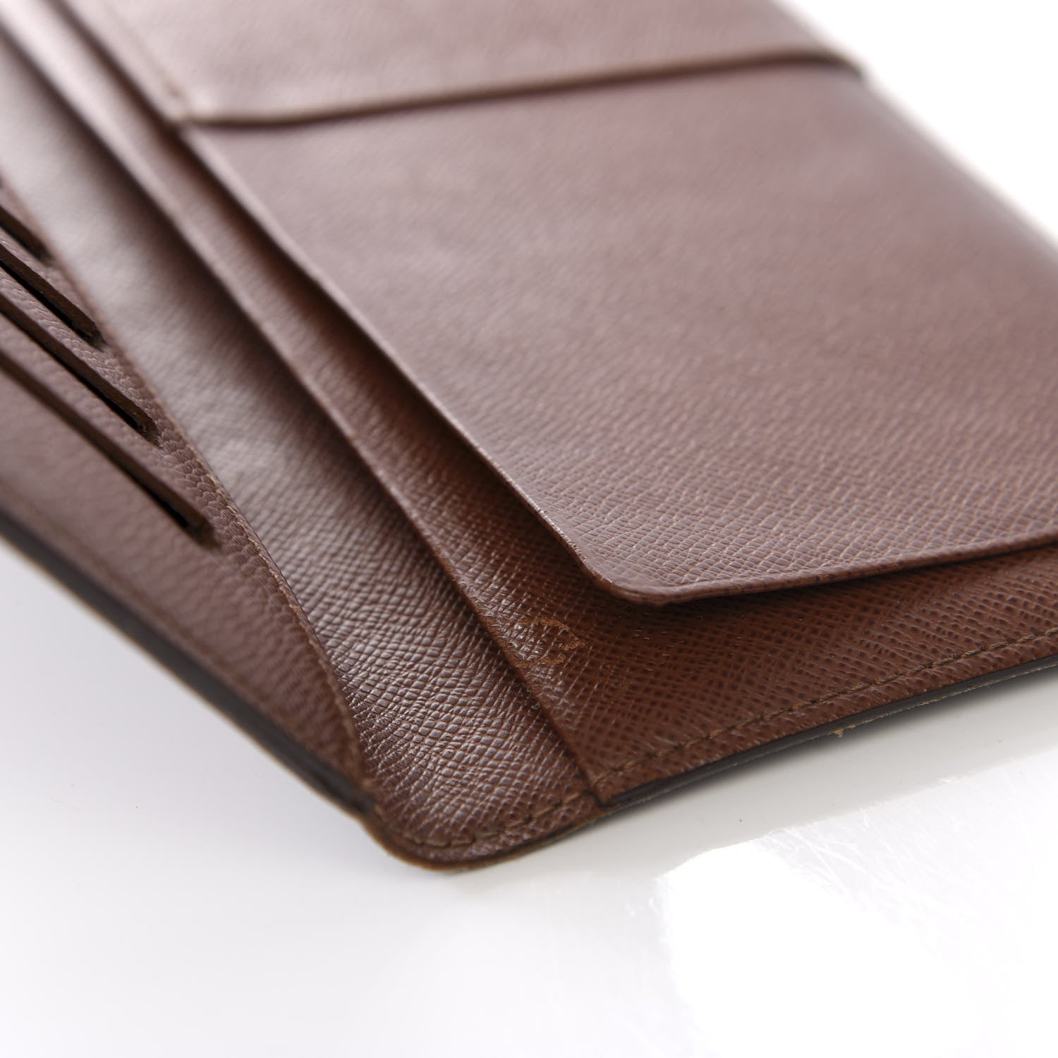 Louis Vuitton Monogram Porte Valeurs Checkbook Wallet 6 of 8