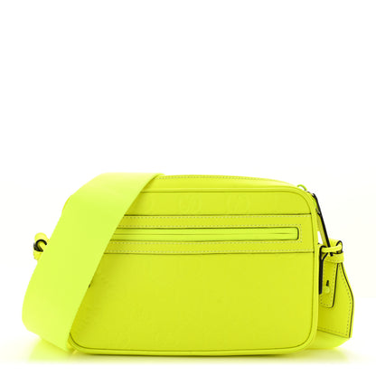 Gucci Rubber Effect Monogram GG Crossbody Bag Fluorescent Yellow 1 of 12