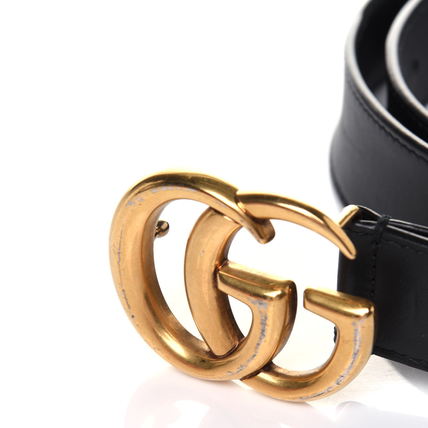 Gucci Calfskin Double G 30mm Belt 100 40 Black 5 of 11