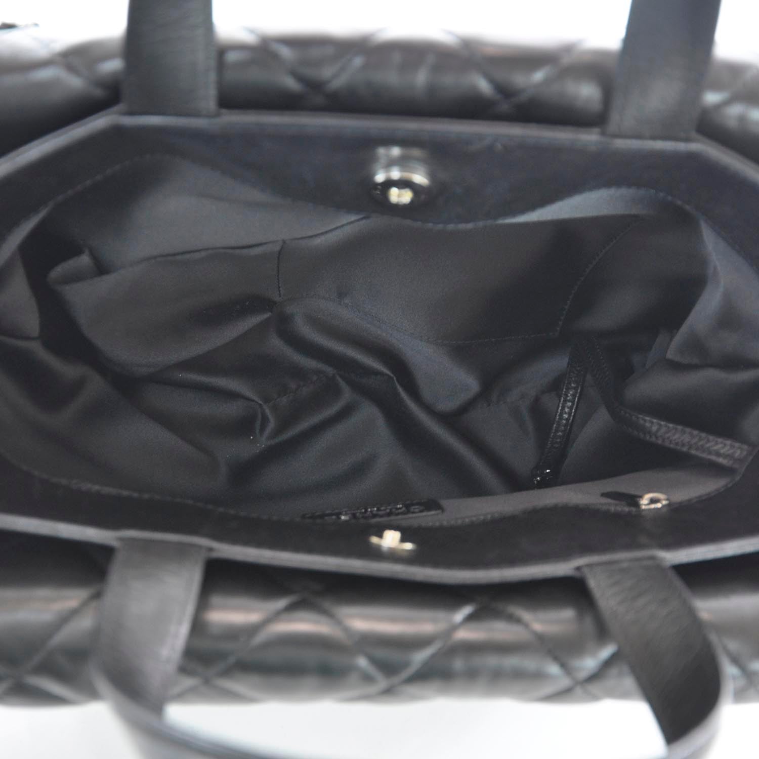 Chanel Lambskin Quilted 3 Maxi Flap Bag Black 6 of 10