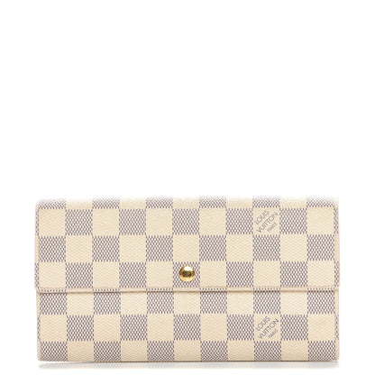 Louis Vuitton Damier Azur Sarah Wallet 1 of 8