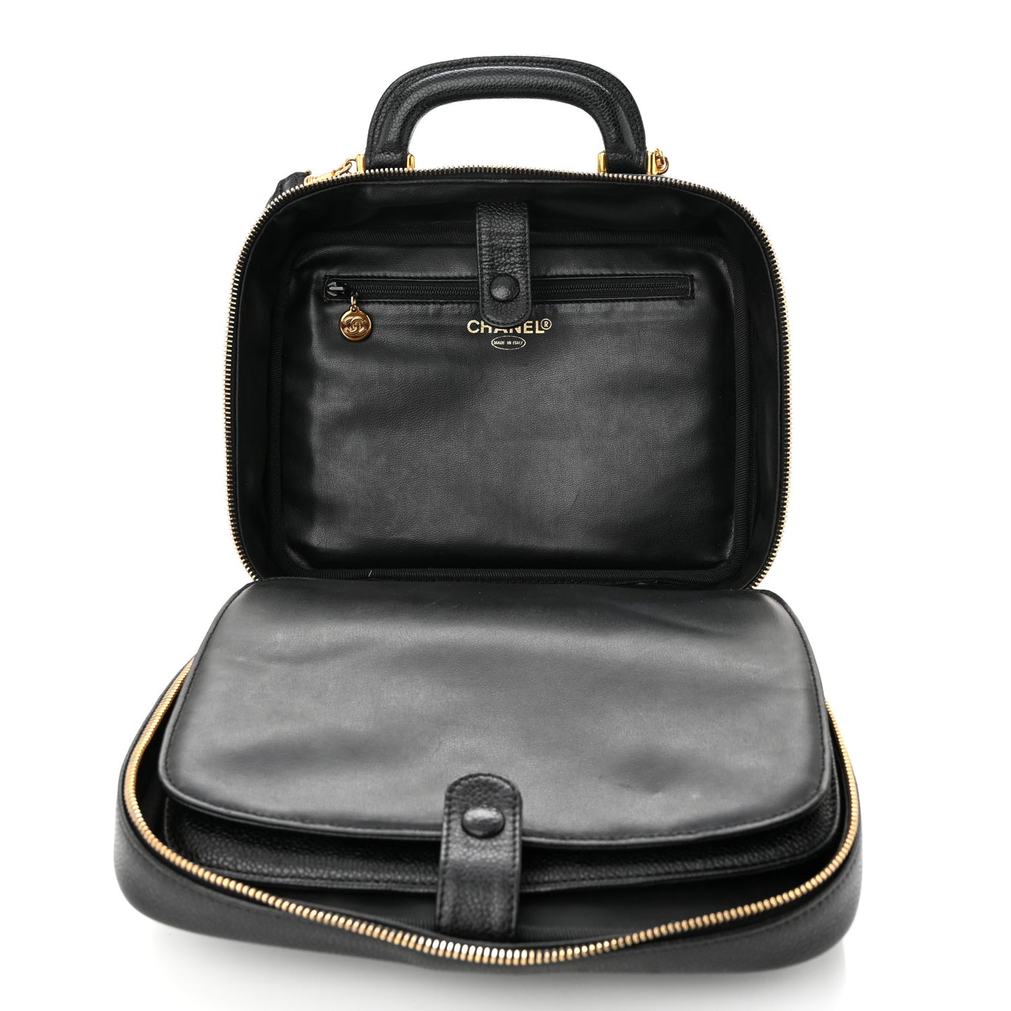 Caviar Timeless CC Vanity Case Black