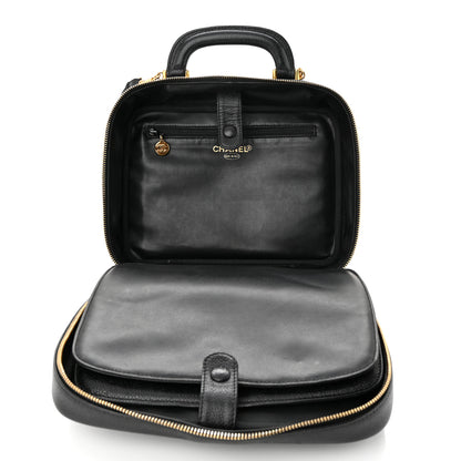 Chanel Caviar Timeless CC Vanity Case Black 5 of 13