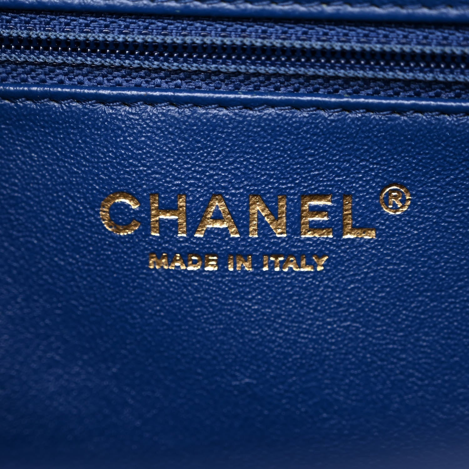 Chanel Caviar Quilted Large Business Affinity Flap Blue 7 of 11