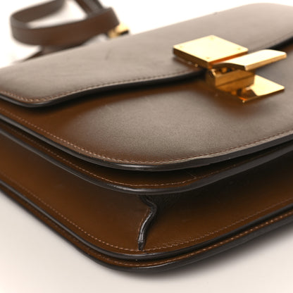 Celine Box Calfskin Medium Classic Box Flap Bag Camel 8 of 11